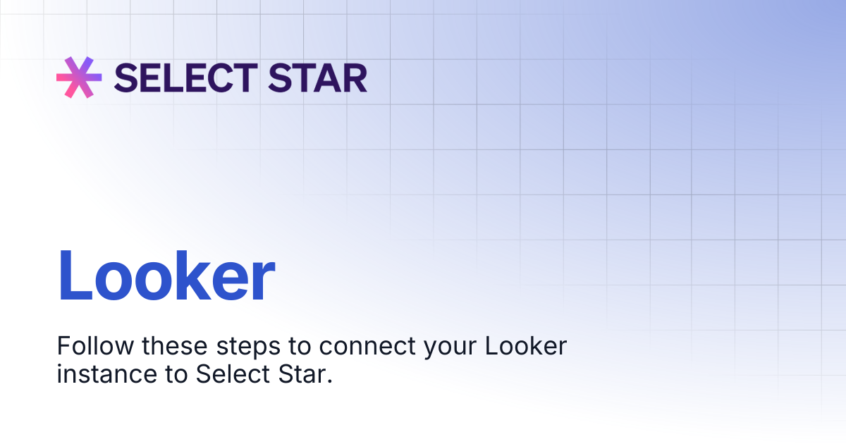 Looker | Select Star